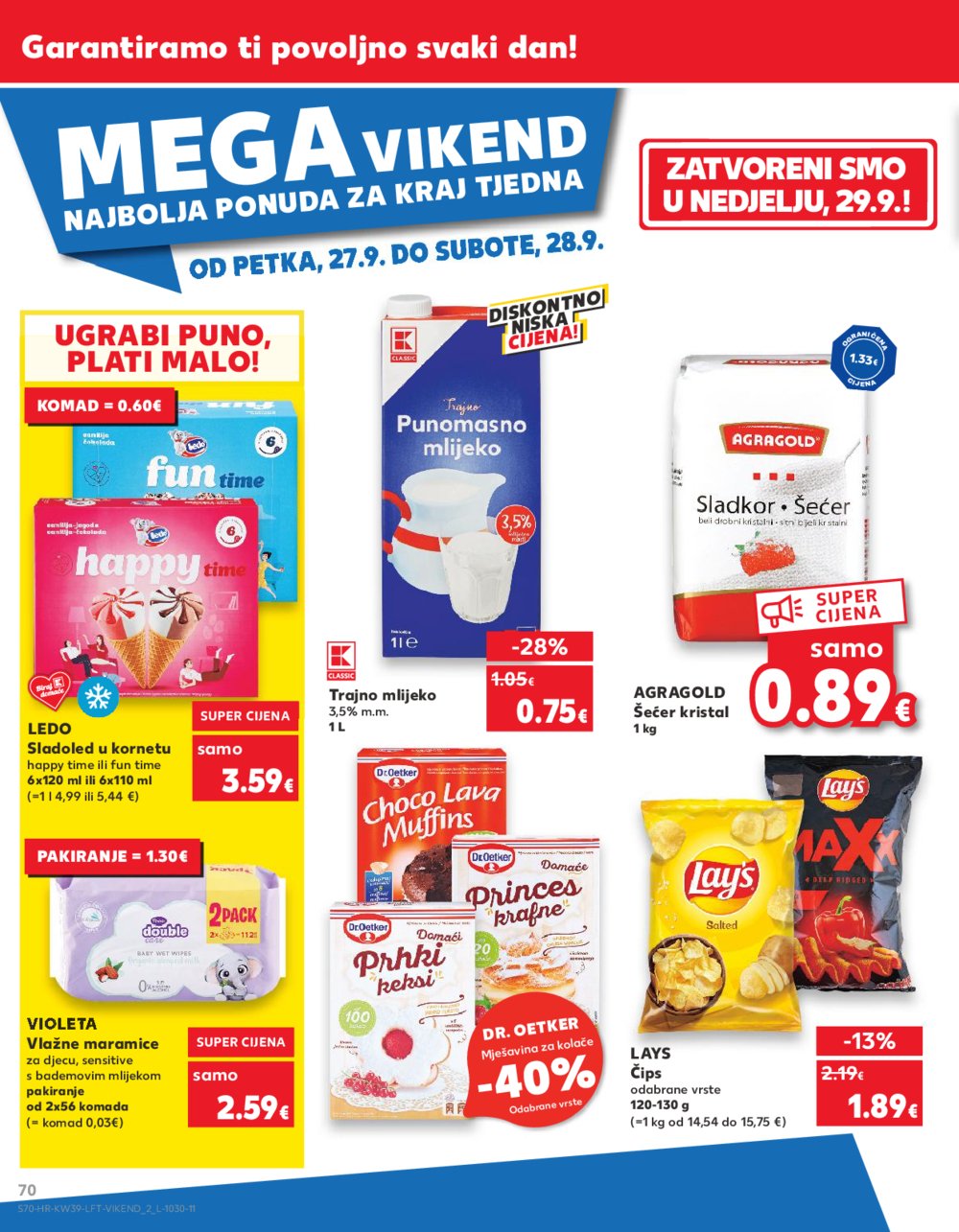 Kaufland katalog Akcija 25.09.-01.10.2024. Dugo Selo