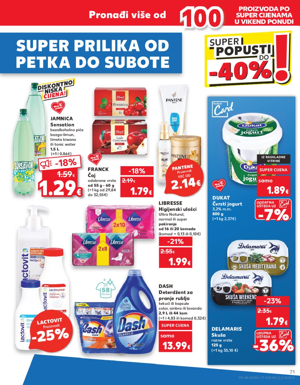 Kaufland katalog Akcija 25.09.-01.10.2024. Dugo Selo