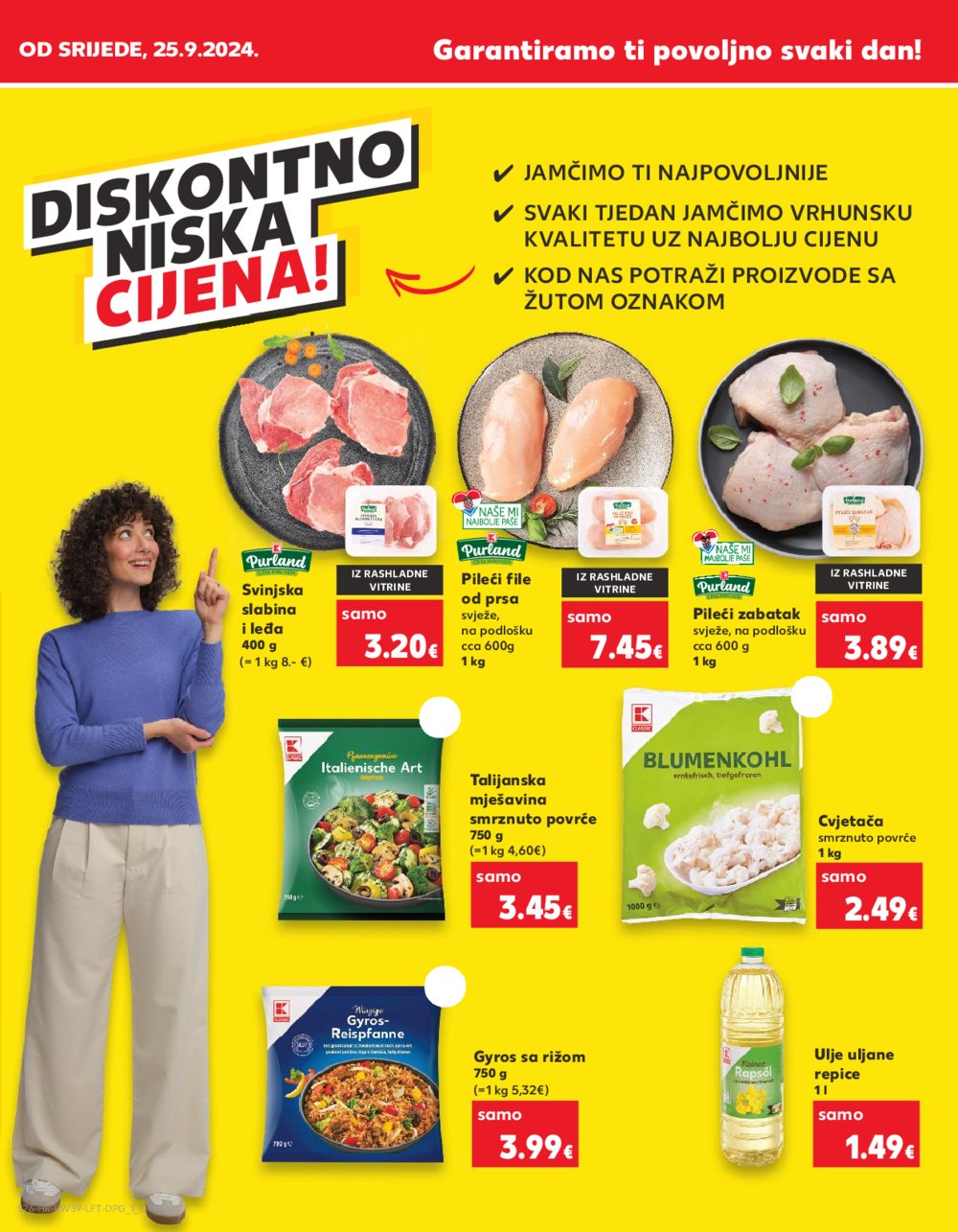 Kaufland katalog Akcija 25.09.-01.10.2024. Dugo Selo