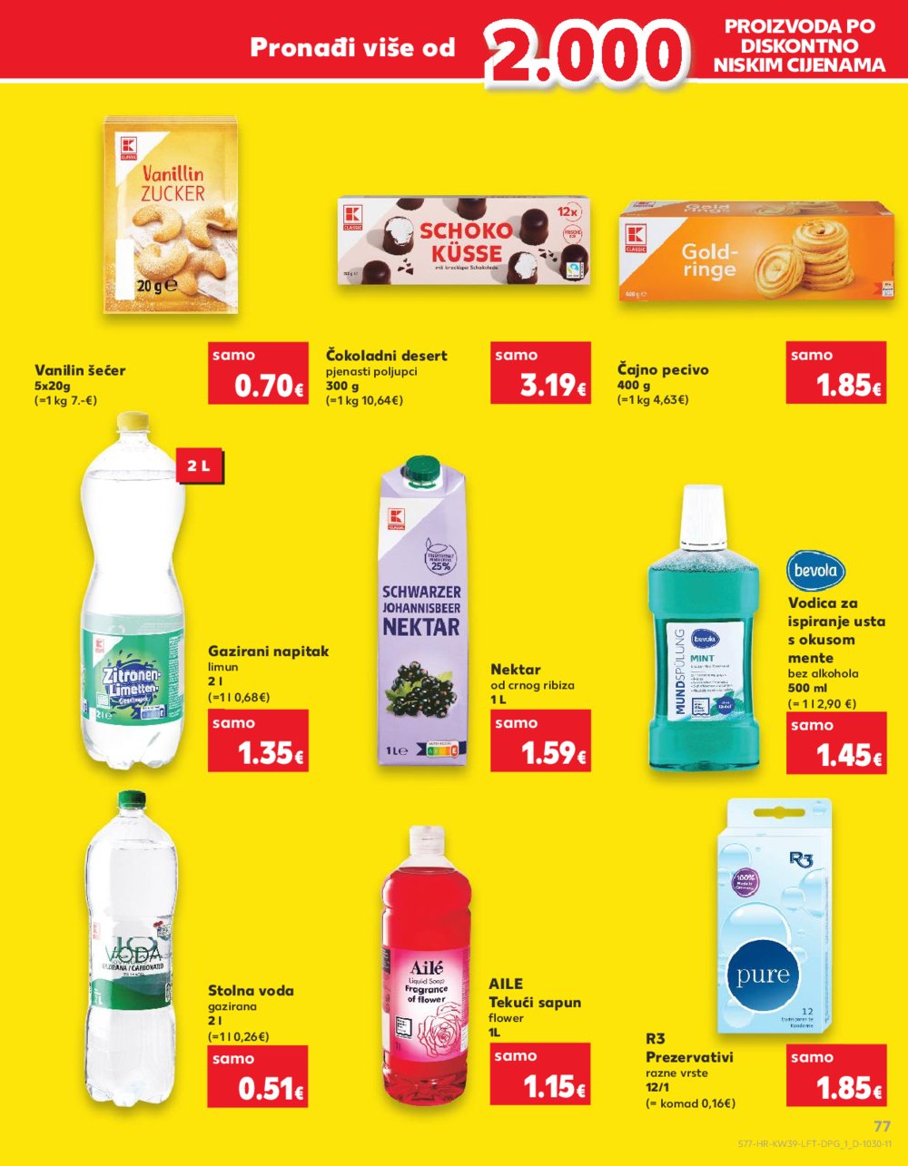 Kaufland katalog Akcija 25.09.-01.10.2024. Dugo Selo