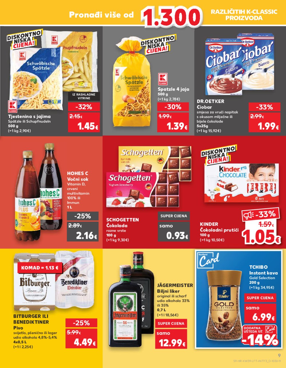 Kaufland katalog Akcija 25.09.-01.10.2024. Dugo Selo