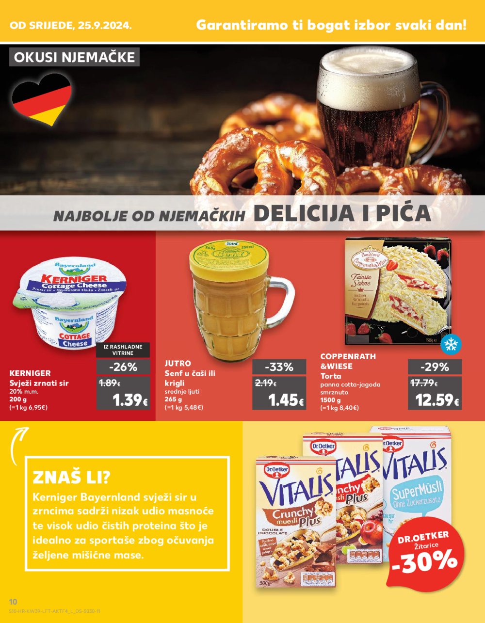 Kaufland katalog Akcija 25.09.-01.10.2024. Dugo Selo