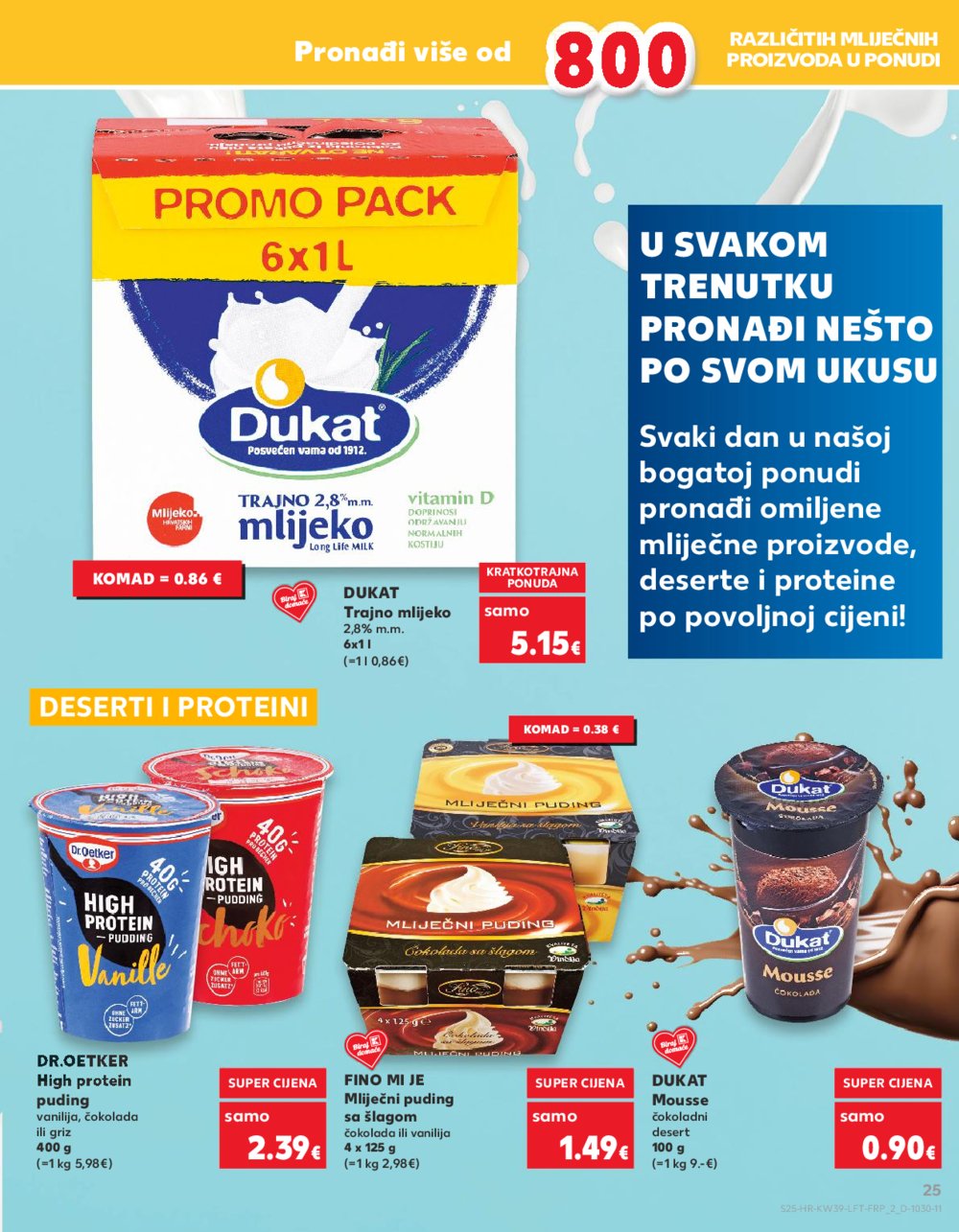 Kaufland katalog Akcija 25.09.-01.10.2024. Odabrane poslovnice