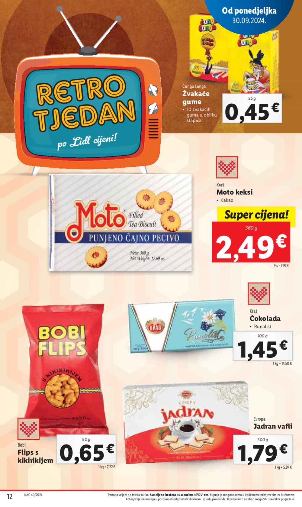 Lidl Super ponuda od ponedjeljka 30.09.-06.10.2024.