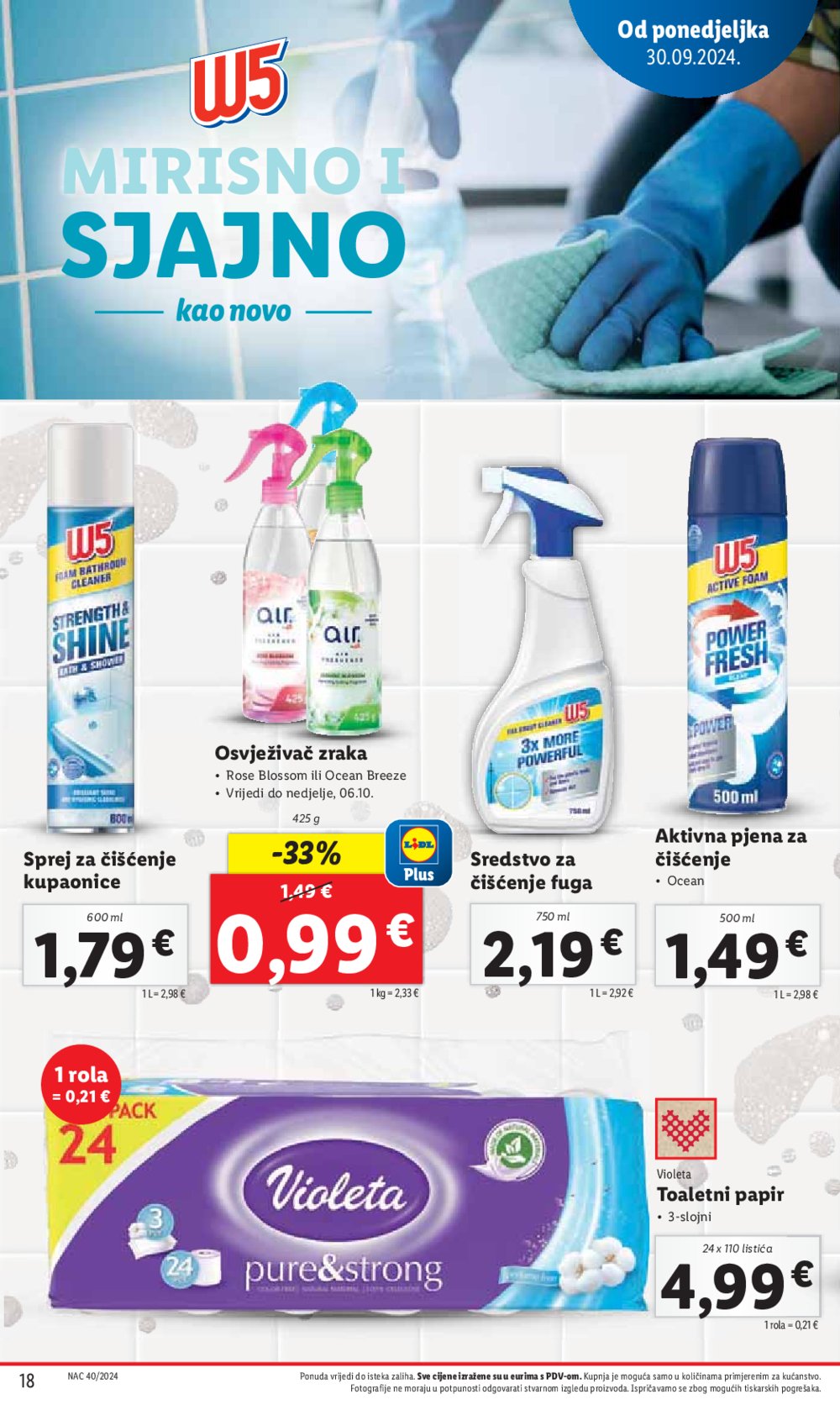 Lidl Super ponuda od ponedjeljka 30.09.-06.10.2024.