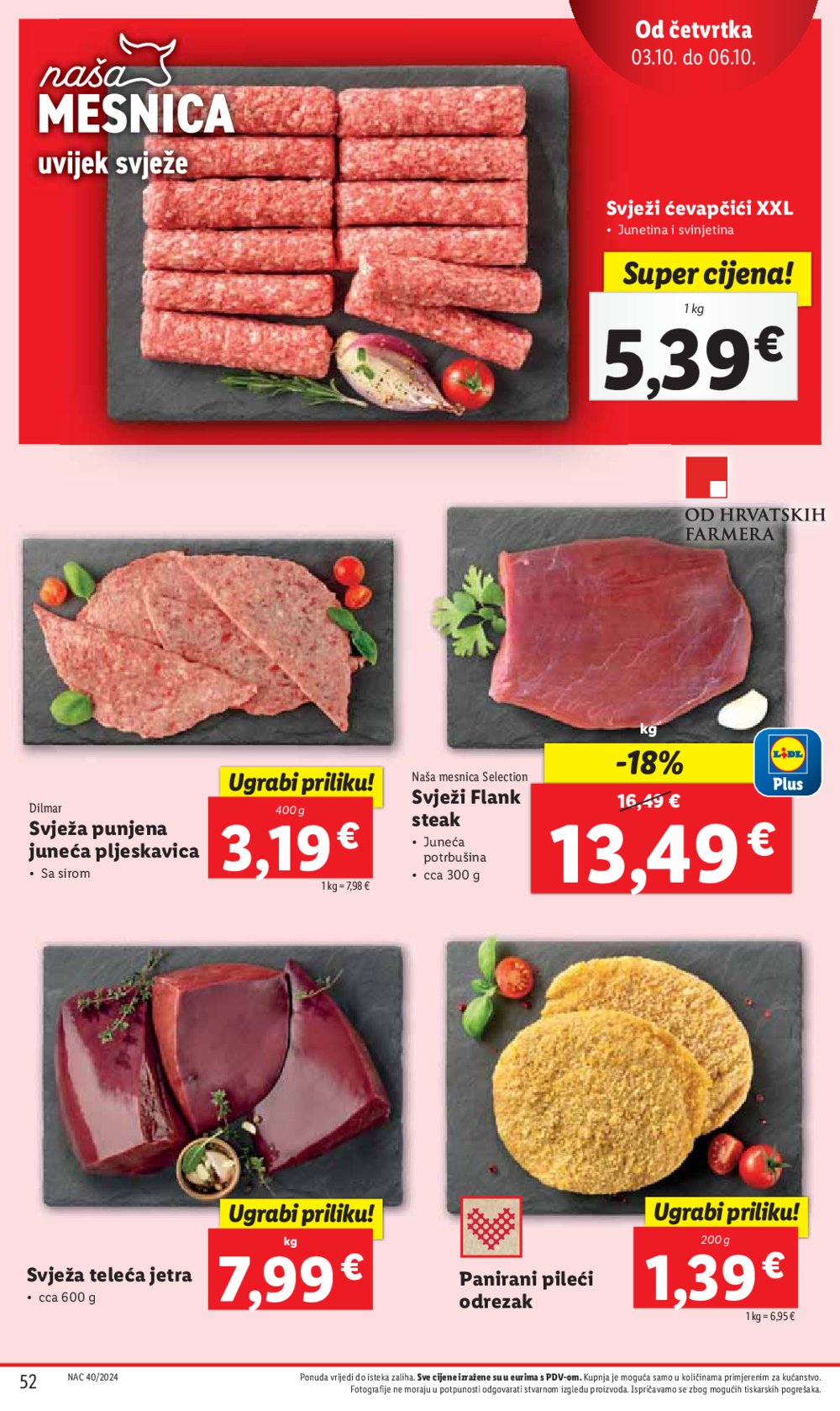 Lidl Super ponuda od ponedjeljka 30.09.-06.10.2024.