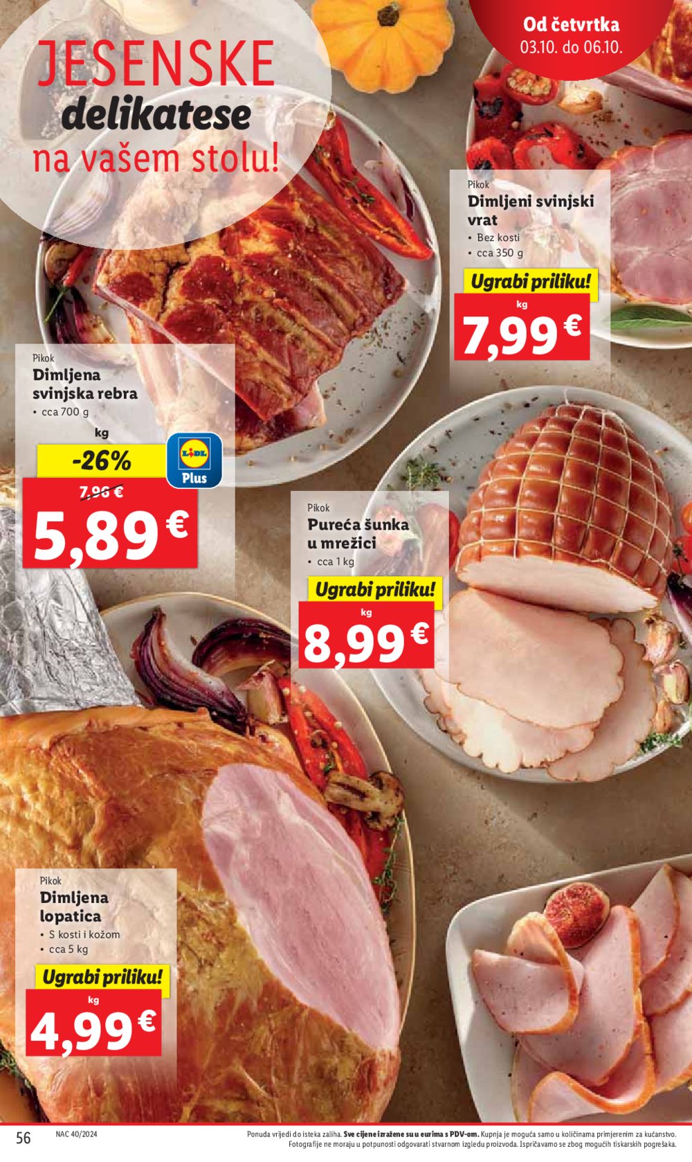 Lidl Super ponuda od ponedjeljka 30.09.-06.10.2024.