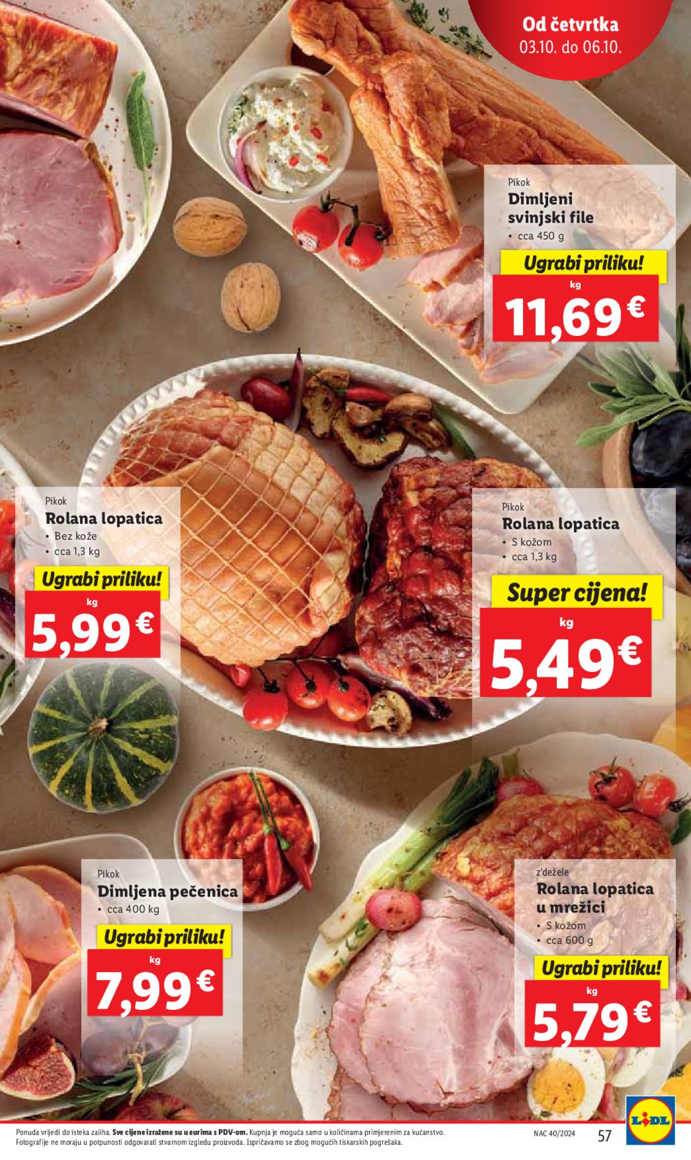 Lidl Super ponuda od ponedjeljka 30.09.-06.10.2024.