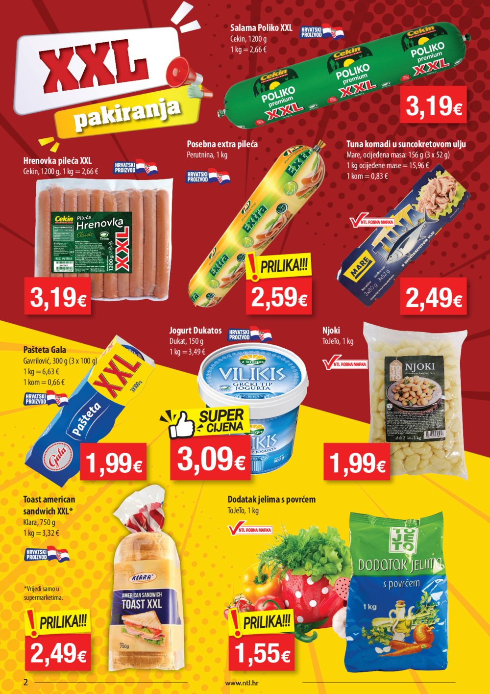 NTL katalog Akcija 02.10.-08.10.2024. Sjever