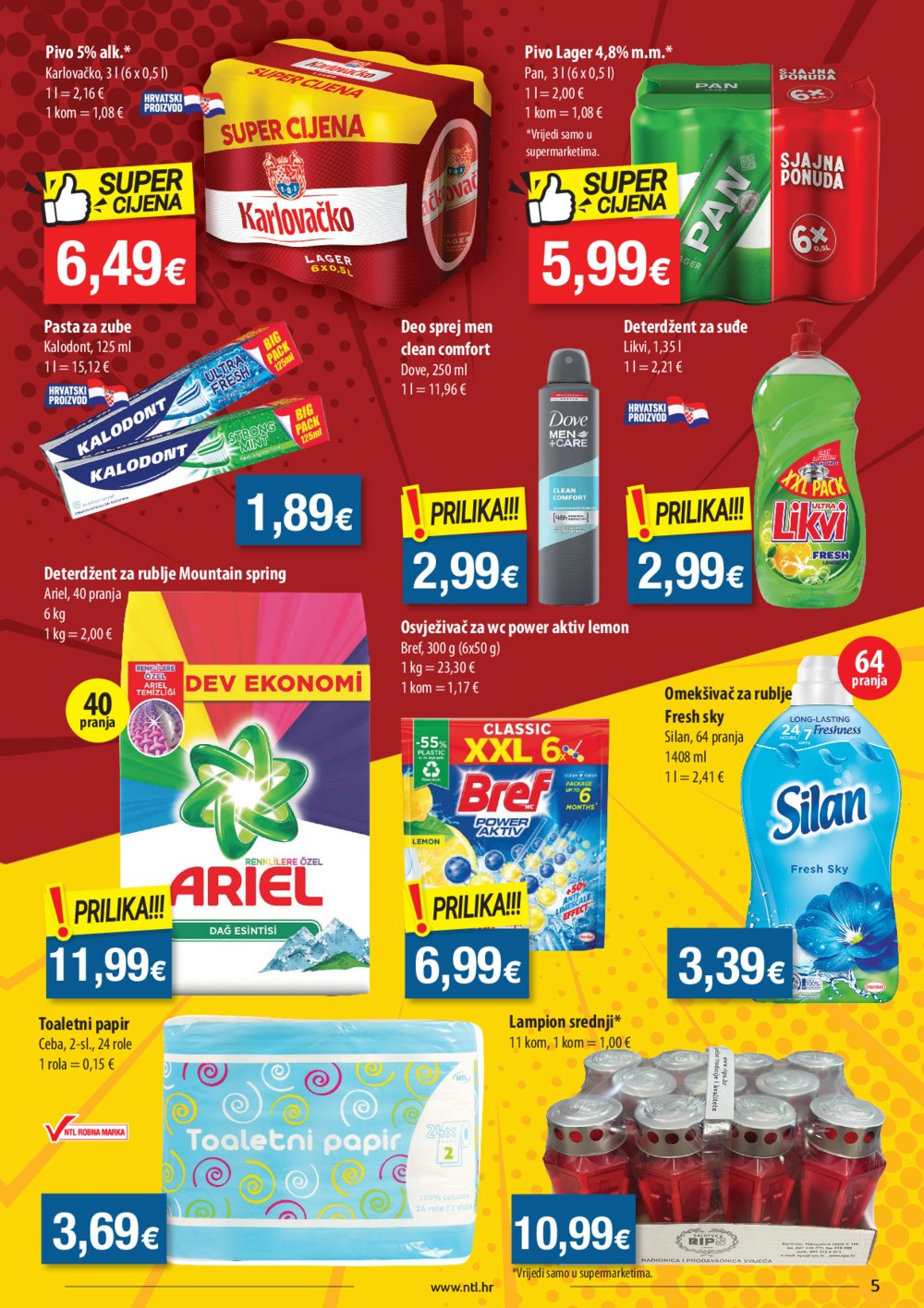 NTL katalog Akcija 02.10.-08.10.2024. Sjever