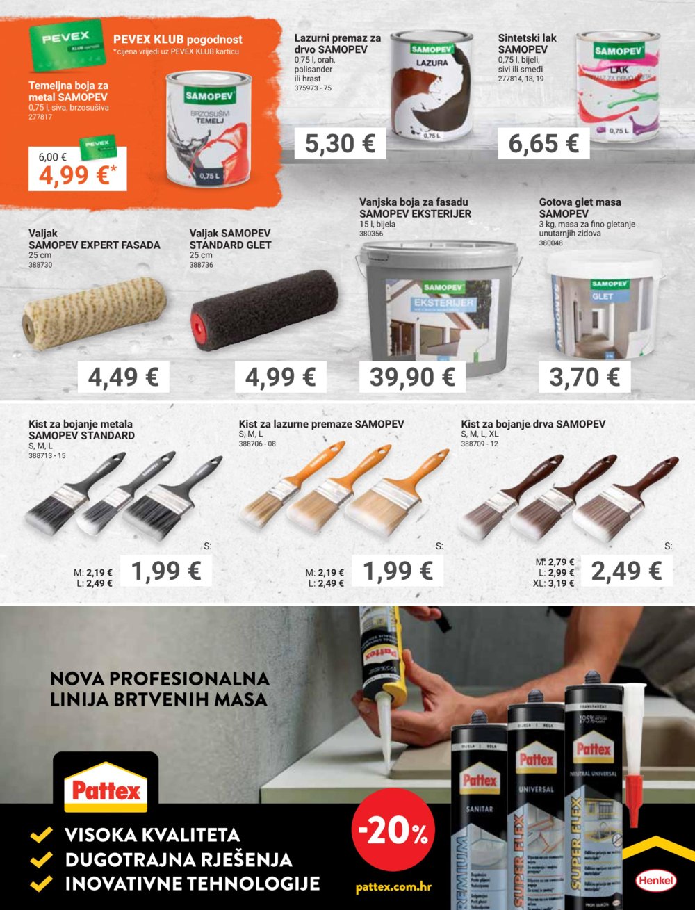 Pevex katalog Akcija 26.09.-21.10.2024.