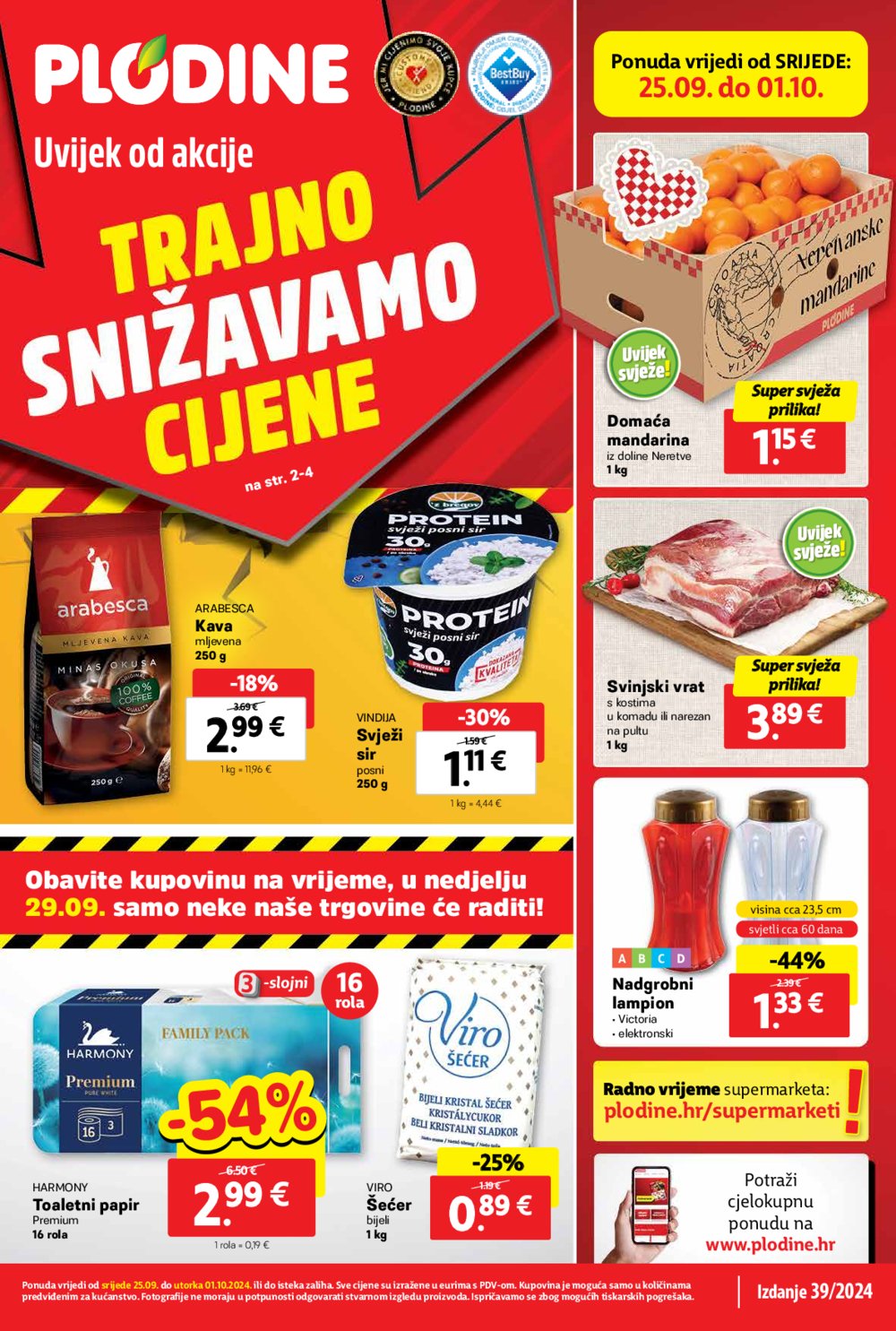 Plodine katalog Akcija 25.09.-01.10.2024.