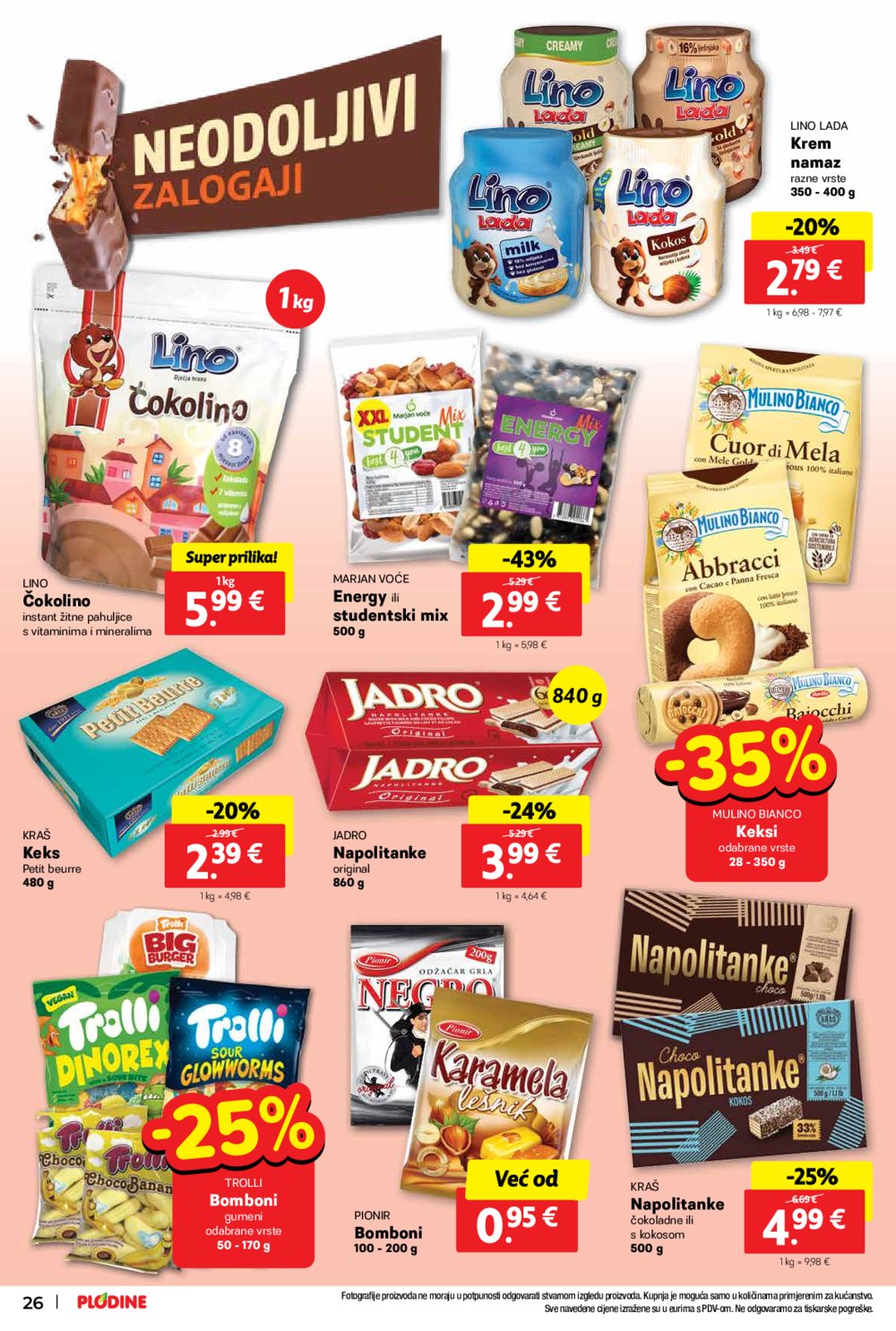 Plodine katalog Akcija 25.09.-01.10.2024.