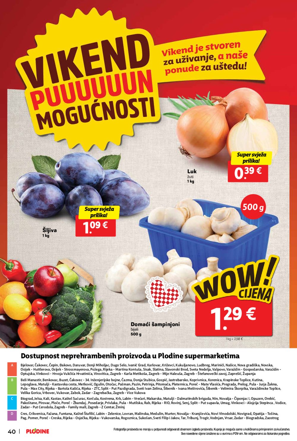 Plodine katalog Akcija 25.09.-01.10.2024.