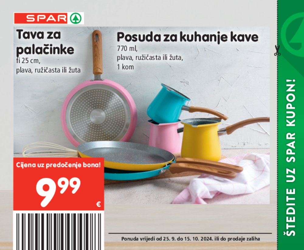 SPAR katalog pogodnosti 25.09.-15.10.2024..