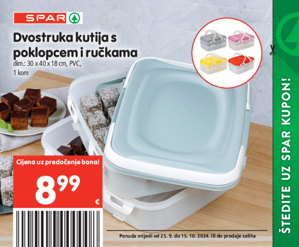 SPAR katalog pogodnosti 25.09.-15.10.2024..