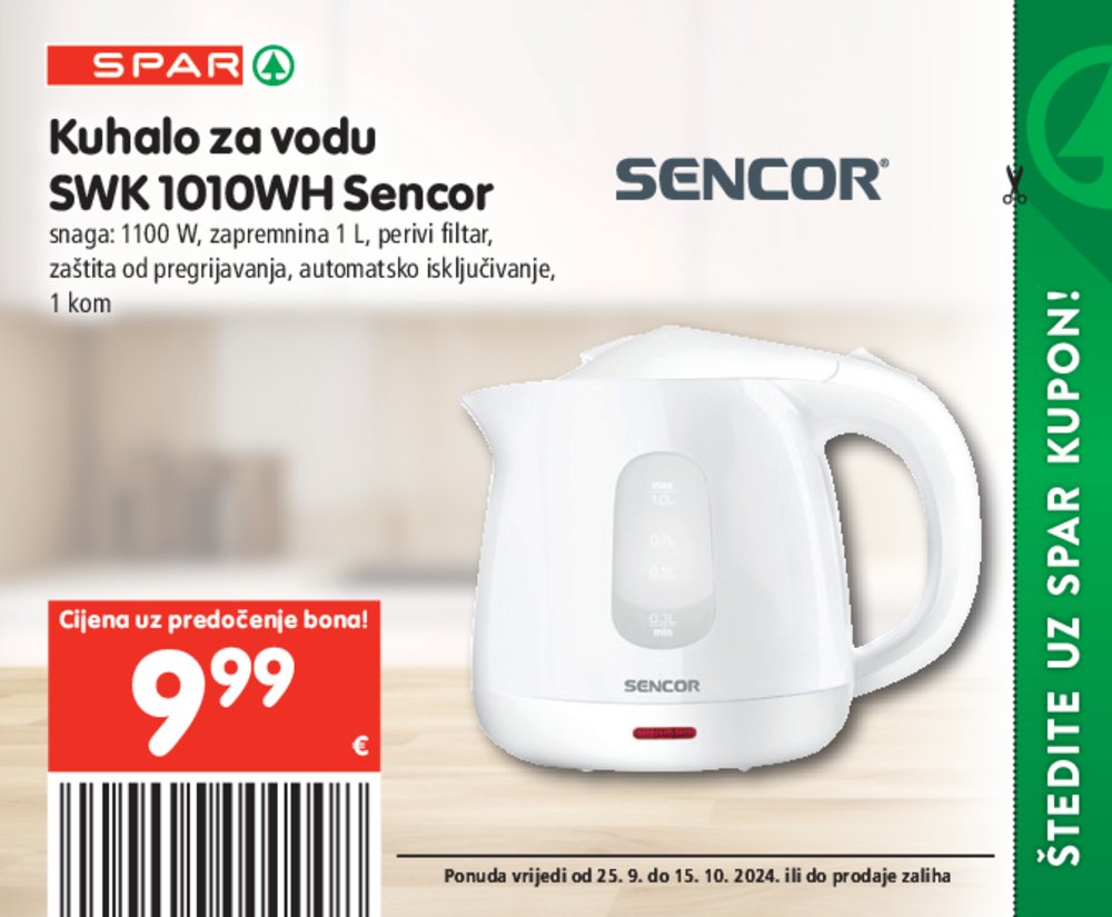 SPAR katalog pogodnosti 25.09.-15.10.2024..