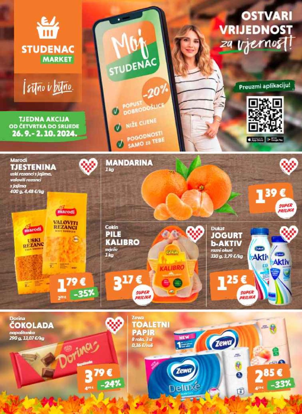 Studenac katalog Akcija 26.09. - 02.10.2024.