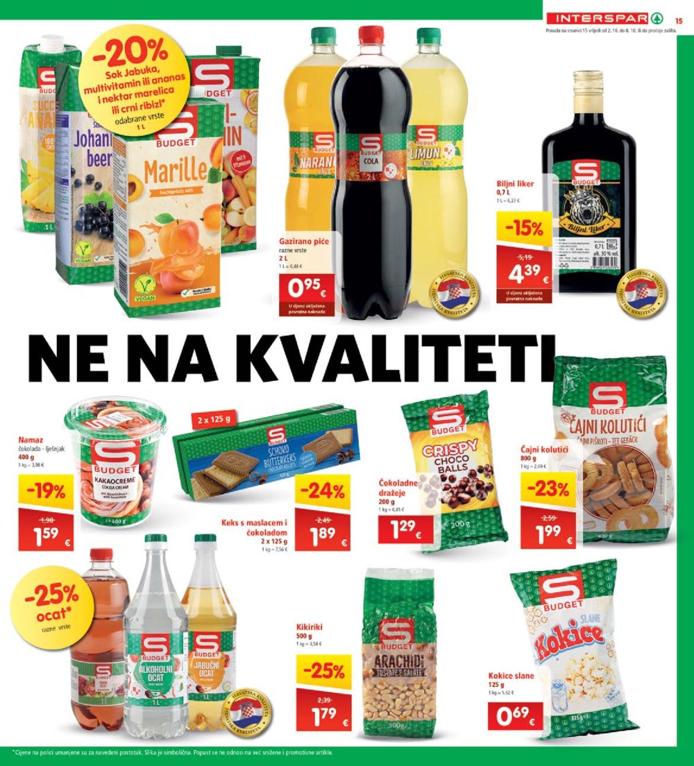 INTERSPAR katalog Akcija 02.10.-08.10.2024.