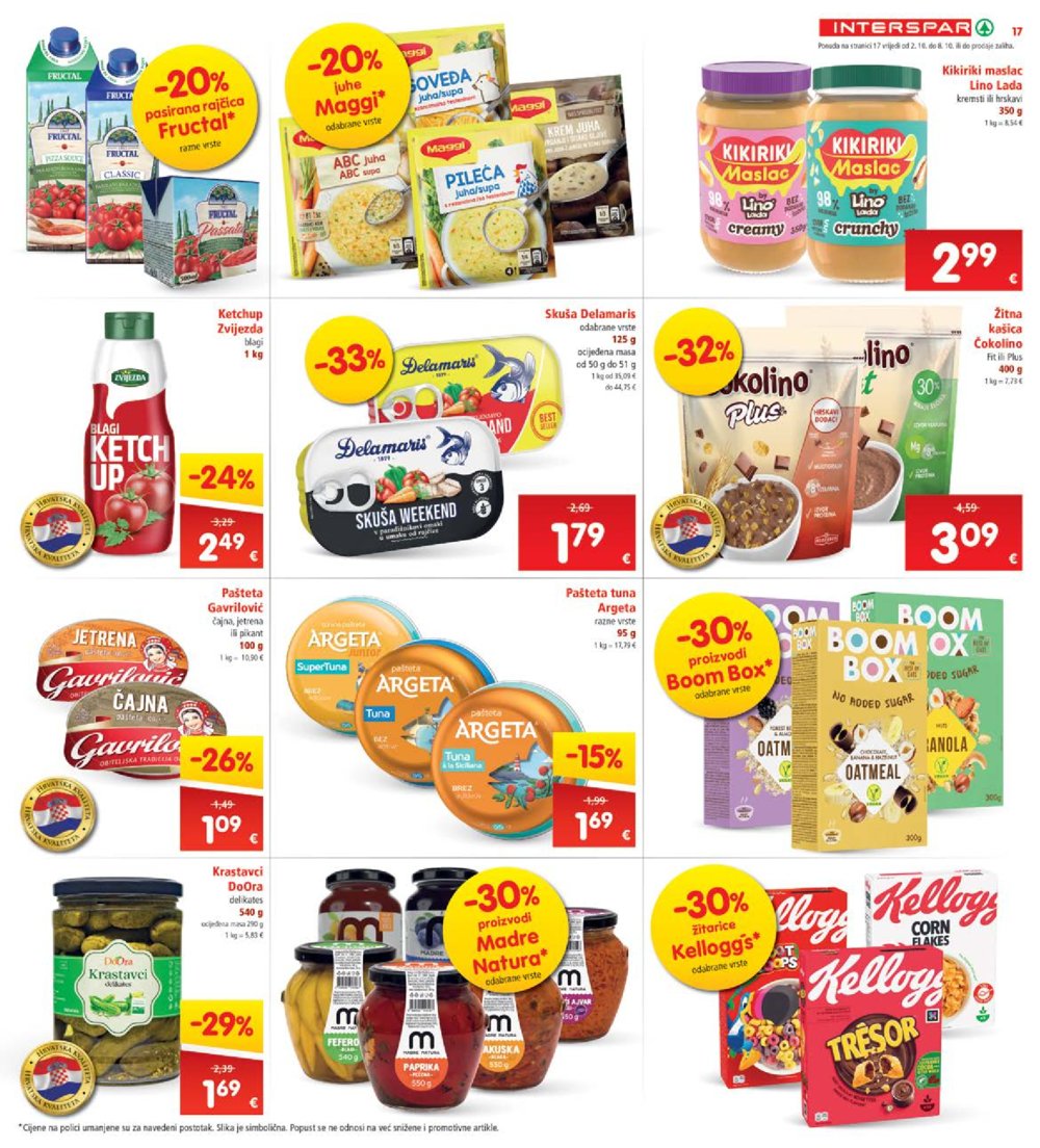 INTERSPAR katalog Akcija 02.10.-08.10.2024.