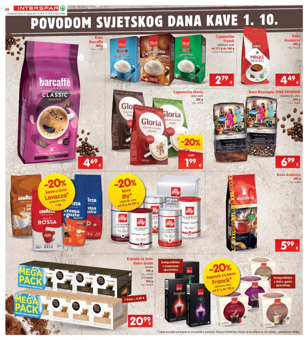 INTERSPAR katalog Akcija 02.10.-08.10.2024.