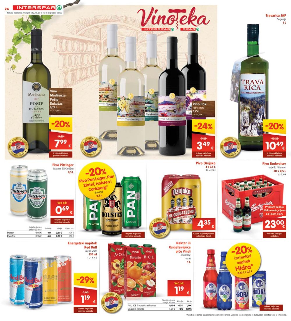 INTERSPAR katalog Akcija 02.10.-08.10.2024.