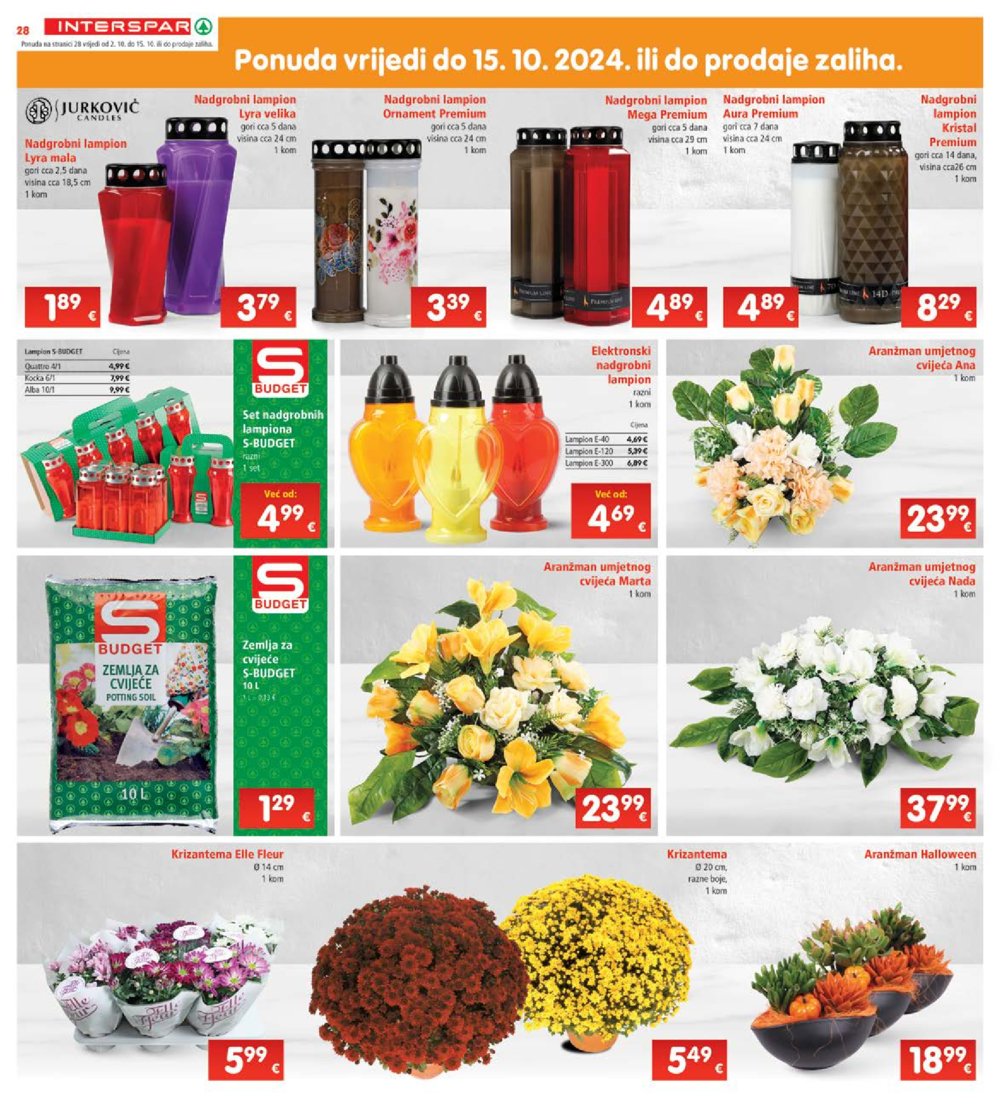 INTERSPAR katalog Akcija 02.10.-08.10.2024.