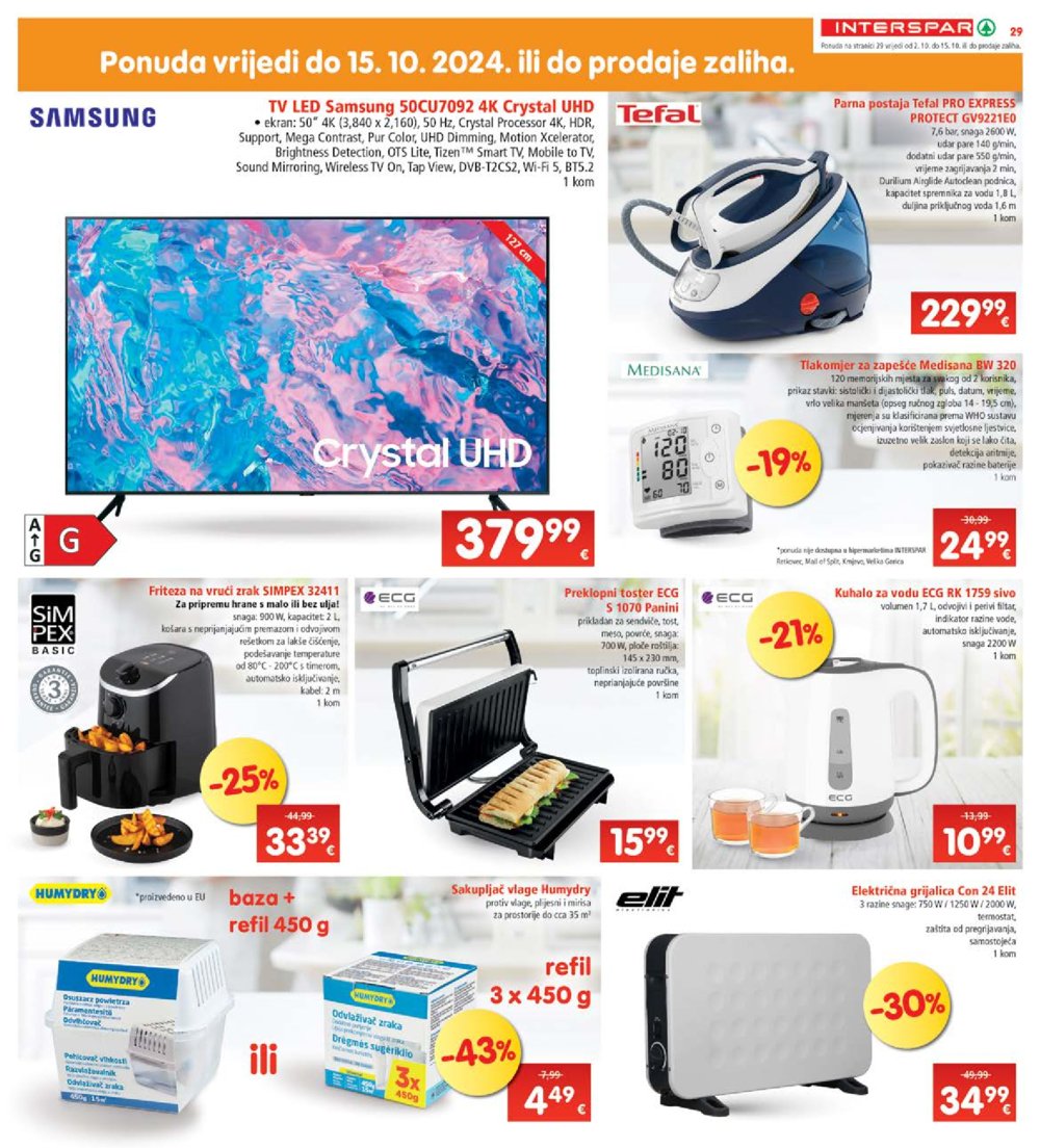 INTERSPAR katalog Akcija 02.10.-08.10.2024.