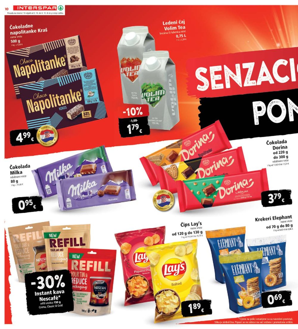 INTERSPAR katalog Akcija 02.10.-08.10.2024.