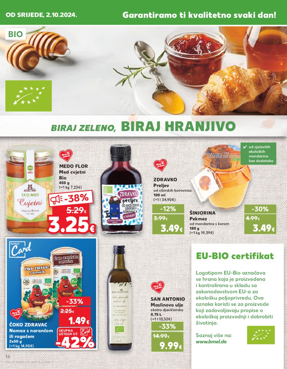 Kaufland katalog Akcija 02.10.-08.10.2024. Odabrane poslovnice