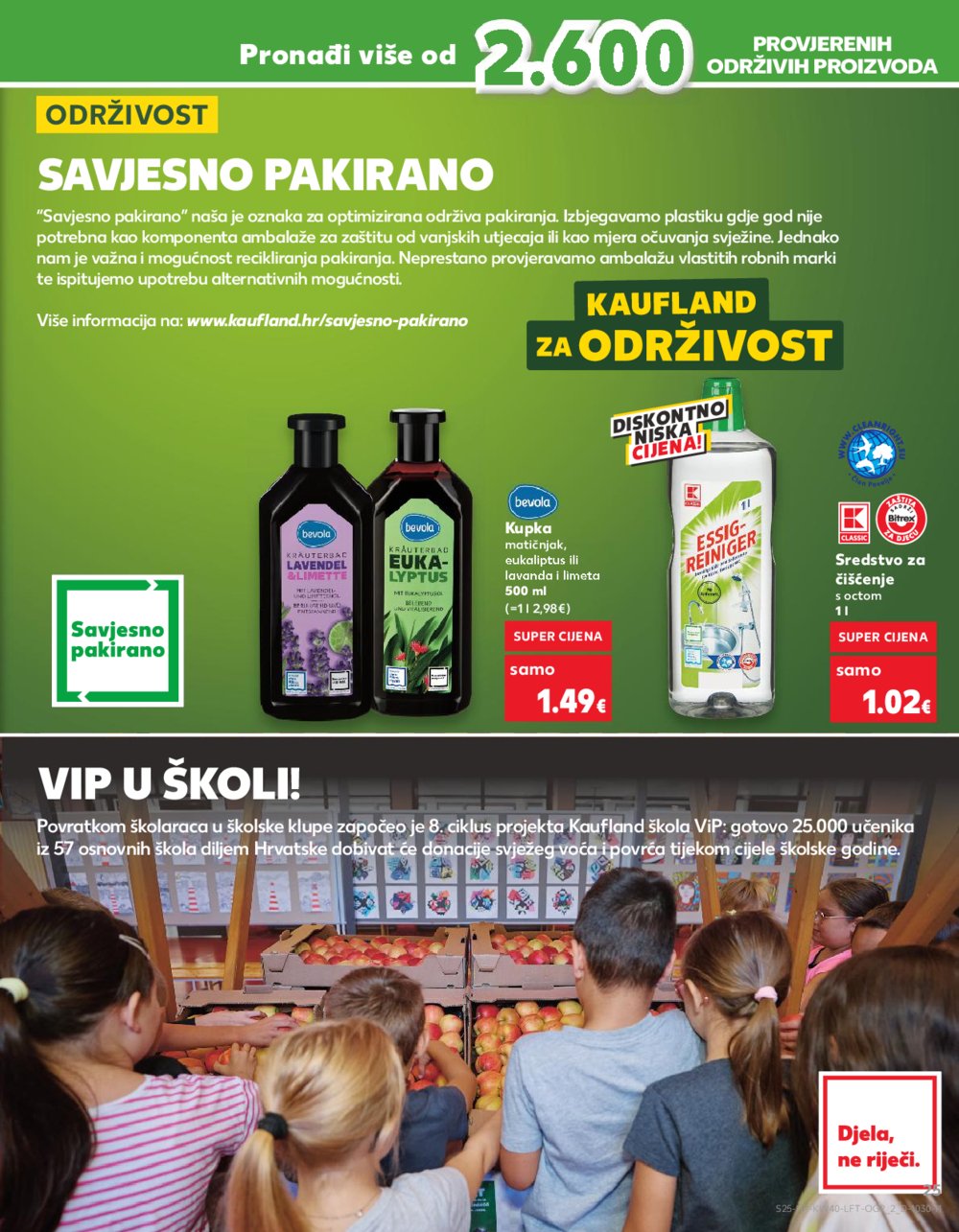 Kaufland katalog Akcija 02.10.-08.10.2024. Odabrane poslovnice