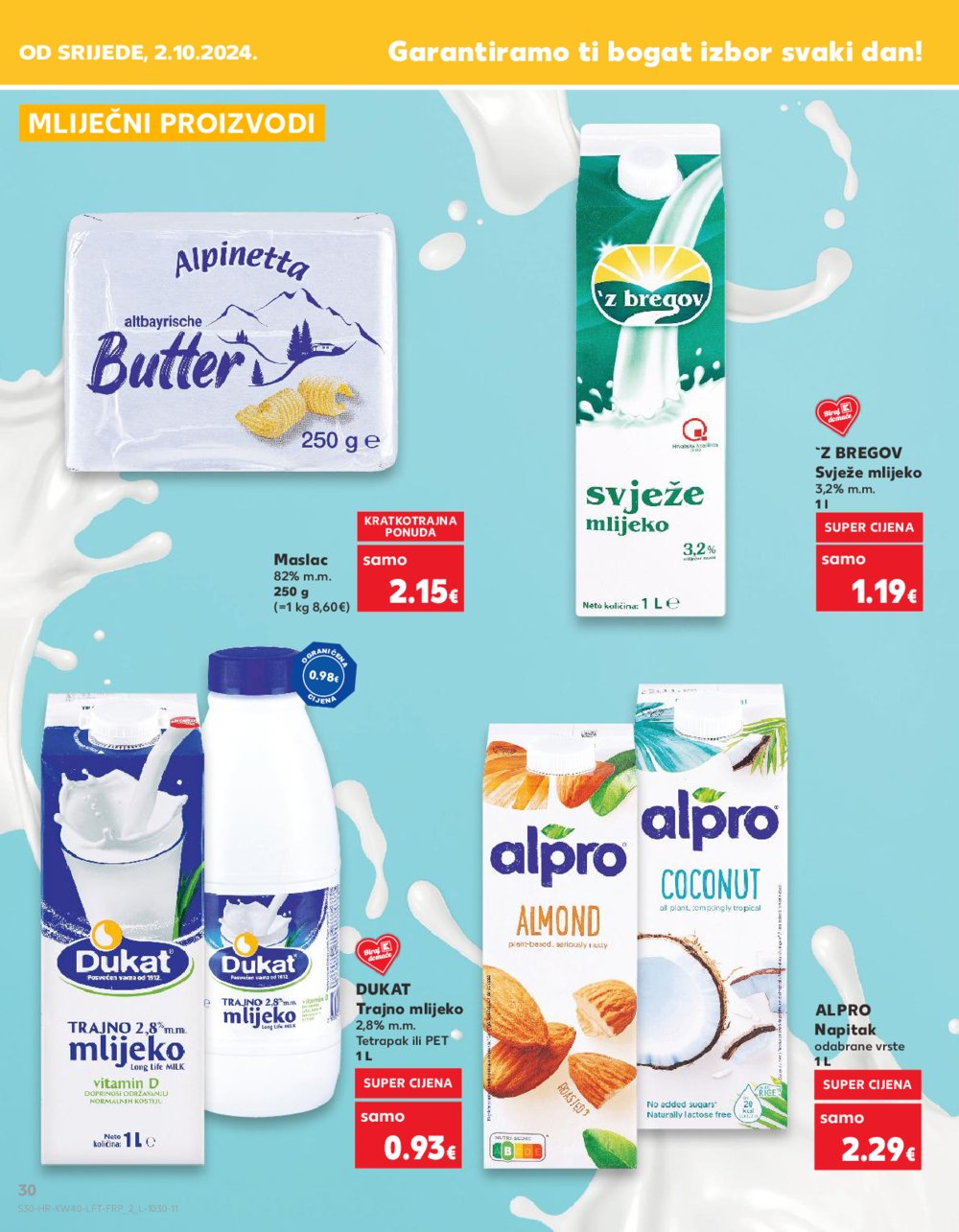 Kaufland katalog Akcija 02.10.-08.10.2024. Odabrane poslovnice