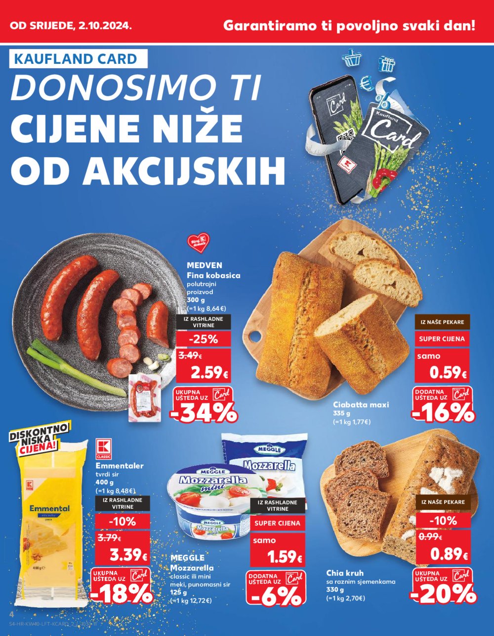 Kaufland katalog Akcija 02.10.-08.10.2024. Odabrane poslovnice