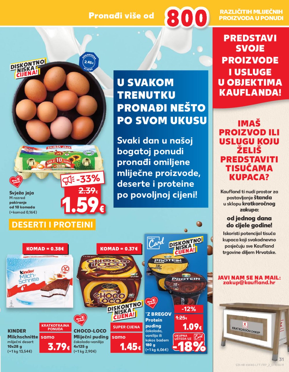 Kaufland katalog Akcija 02.10.-08.10.2024. Odabrane poslovnice