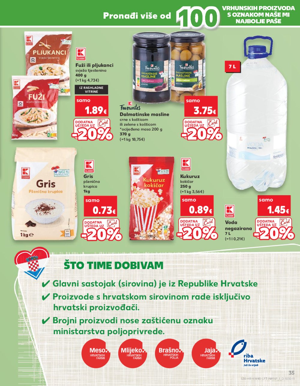 Kaufland katalog Akcija 02.10.-08.10.2024. Odabrane poslovnice