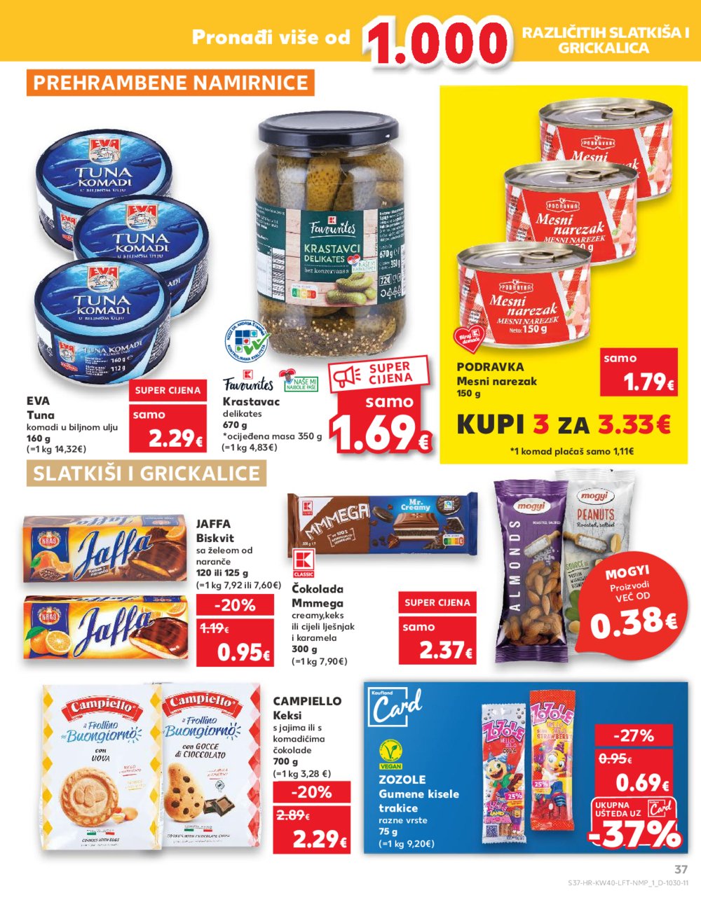 Kaufland katalog Akcija 02.10.-08.10.2024. Odabrane poslovnice