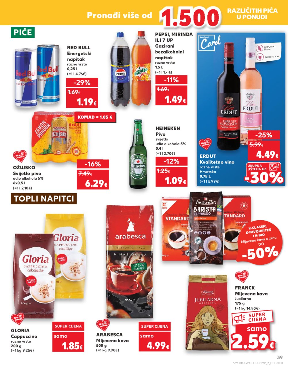 Kaufland katalog Akcija 02.10.-08.10.2024. Odabrane poslovnice