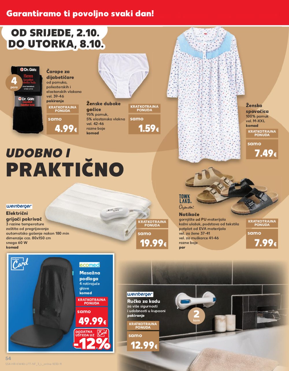 Kaufland katalog Akcija 02.10.-08.10.2024. Odabrane poslovnice