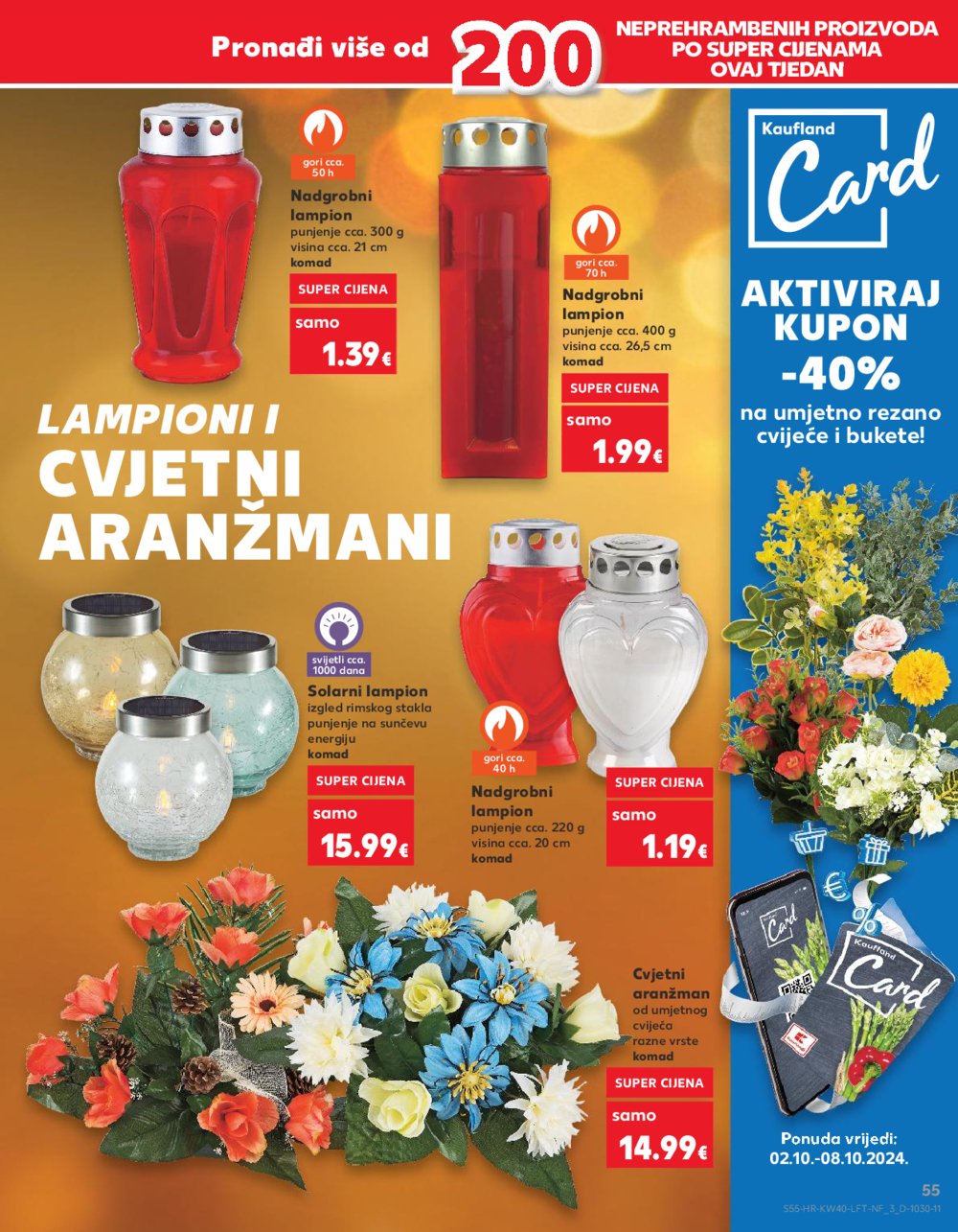 Kaufland katalog Akcija 02.10.-08.10.2024. Odabrane poslovnice