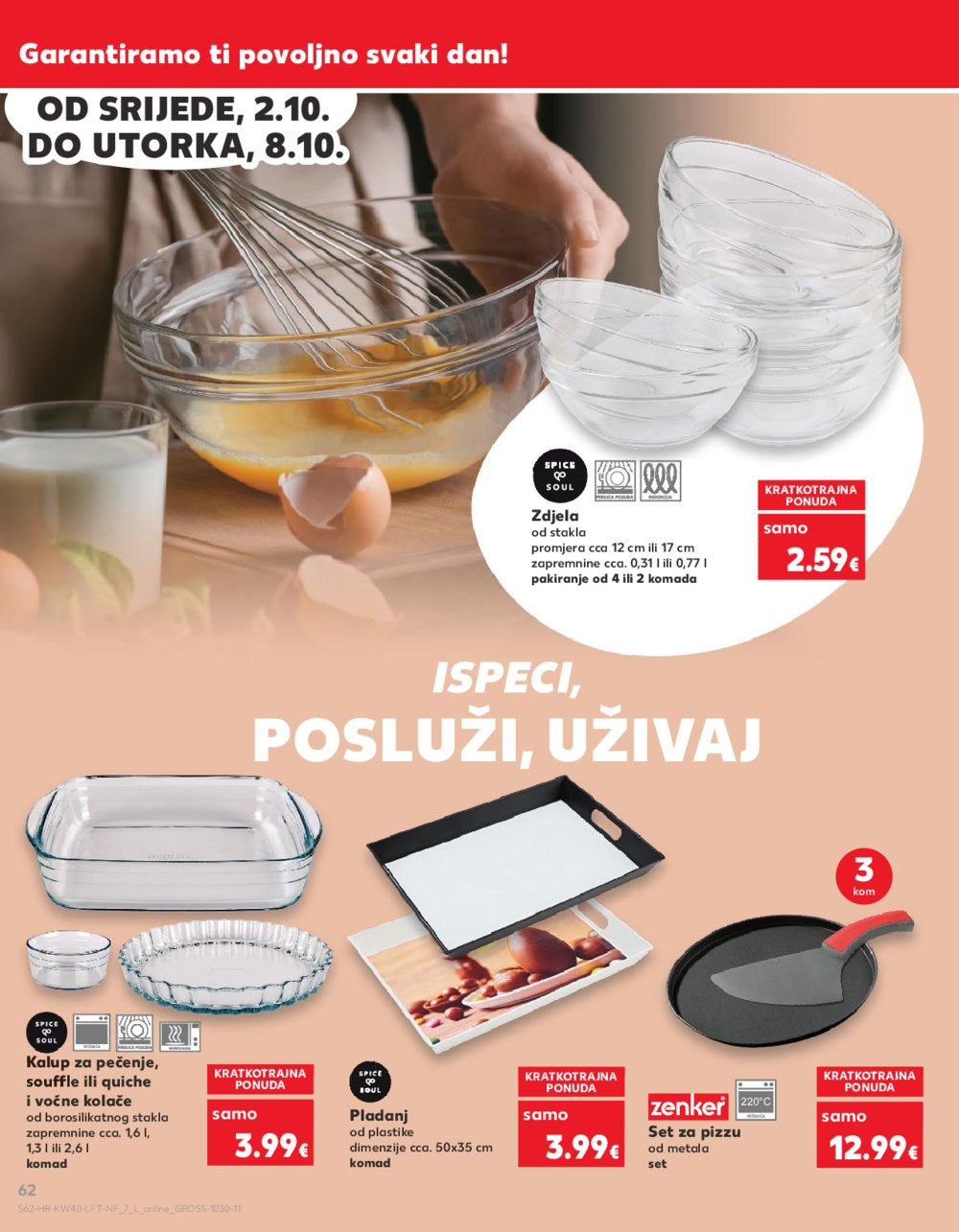 Kaufland katalog Akcija 02.10.-08.10.2024. Odabrane poslovnice