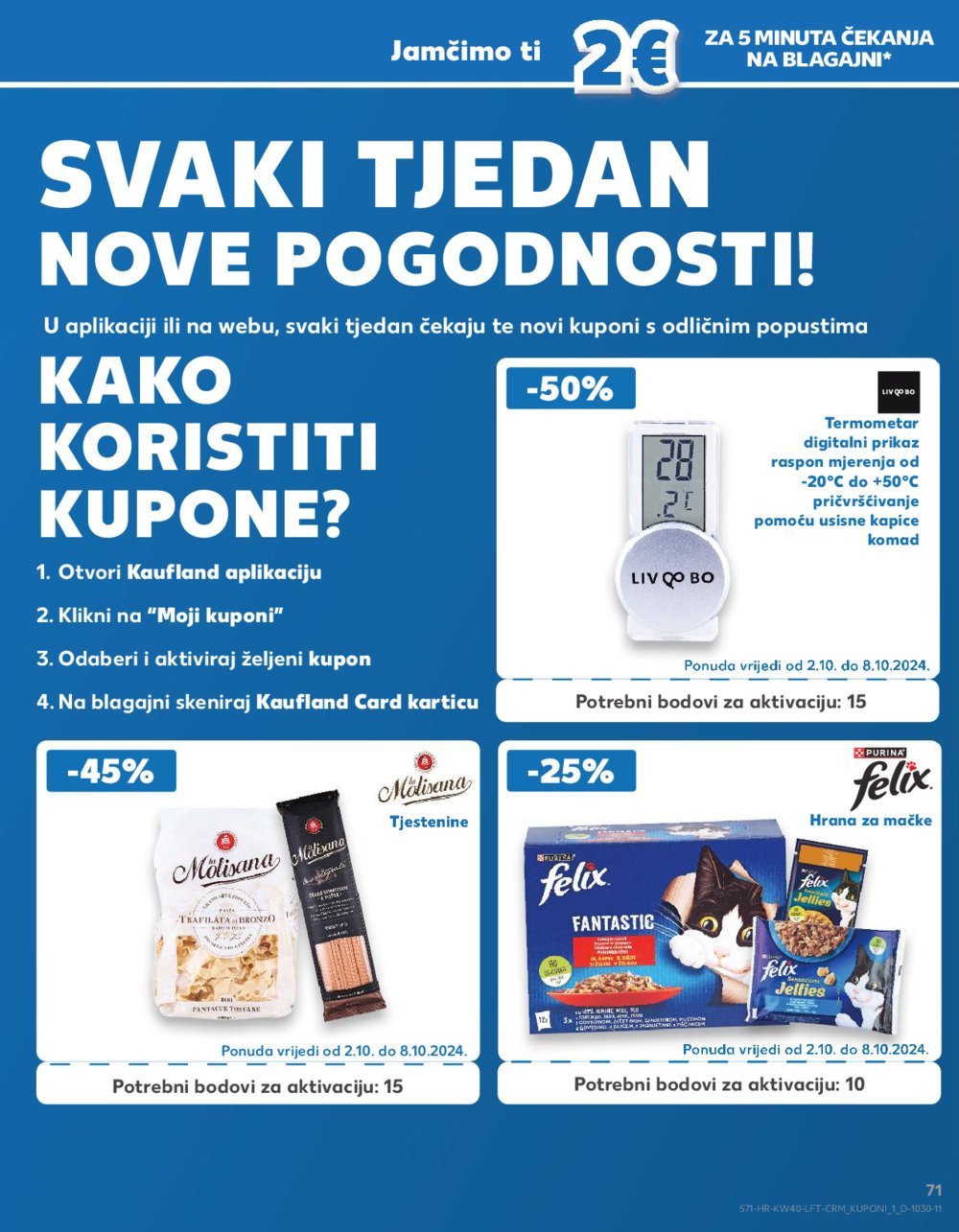 Kaufland katalog Akcija 02.10.-08.10.2024. Odabrane poslovnice