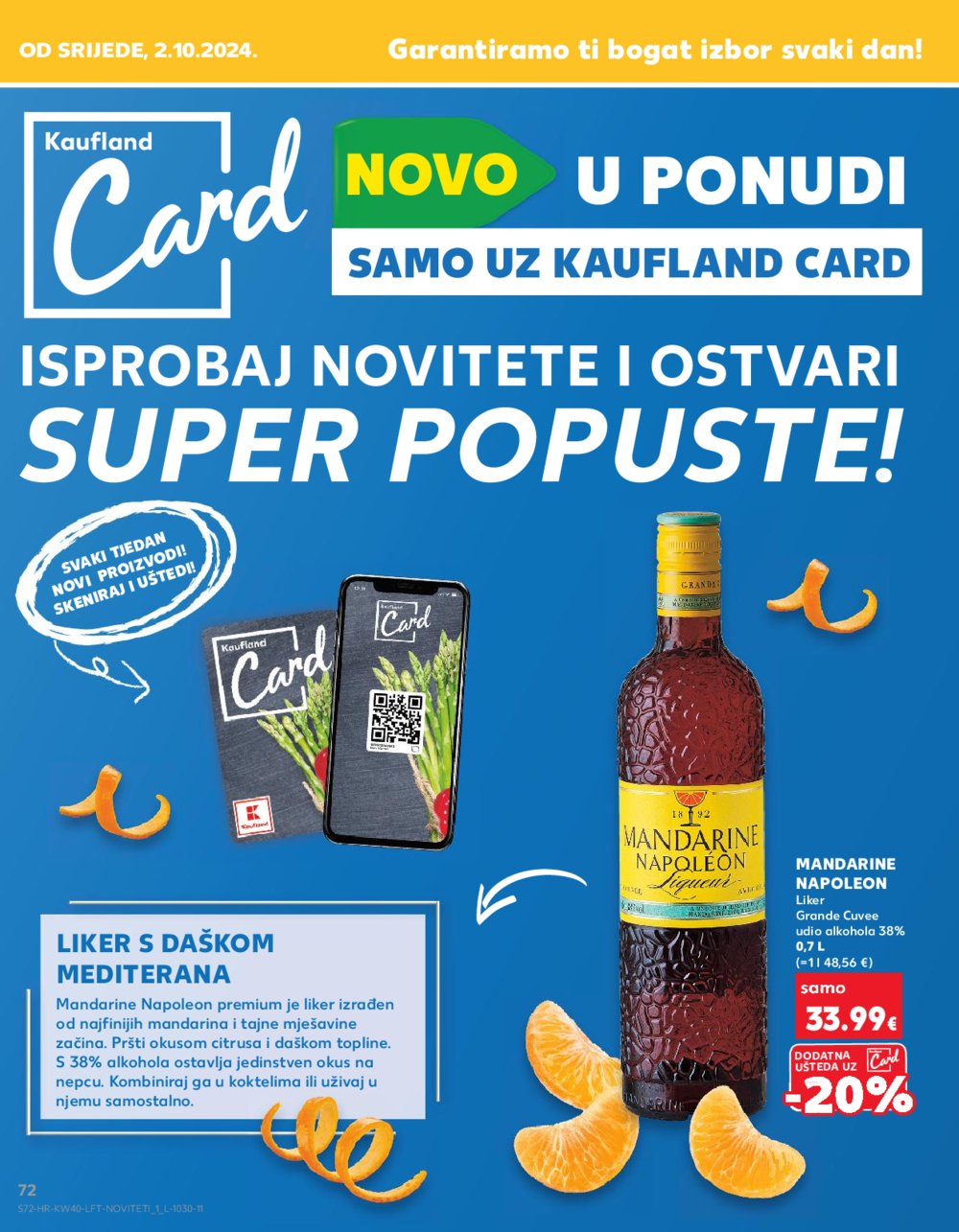 Kaufland katalog Akcija 02.10.-08.10.2024. Odabrane poslovnice