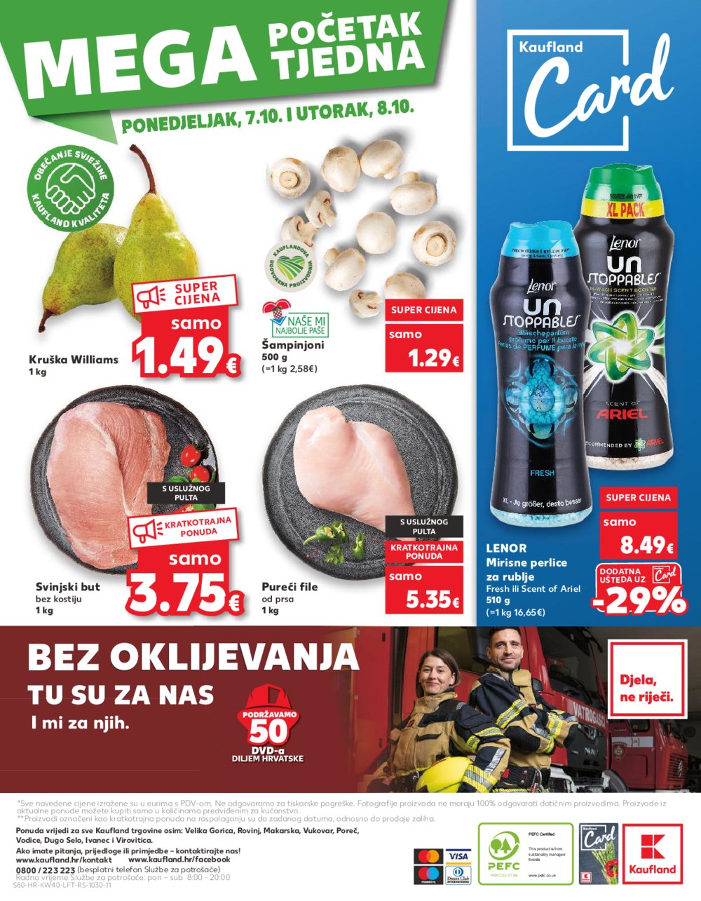 Kaufland katalog Akcija 02.10.-08.10.2024. Odabrane poslovnice