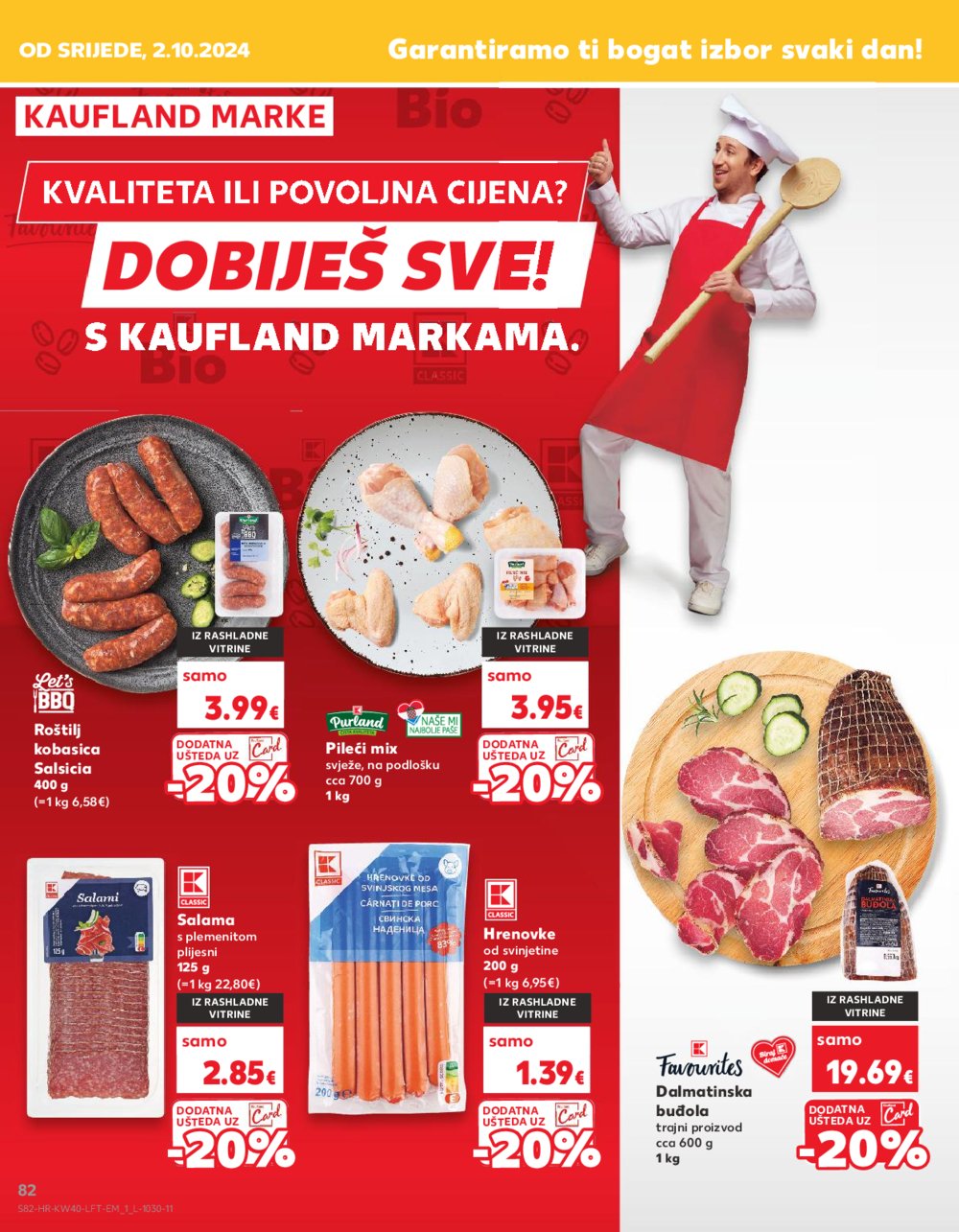 Kaufland katalog Akcija 02.10.-08.10.2024. Odabrane poslovnice