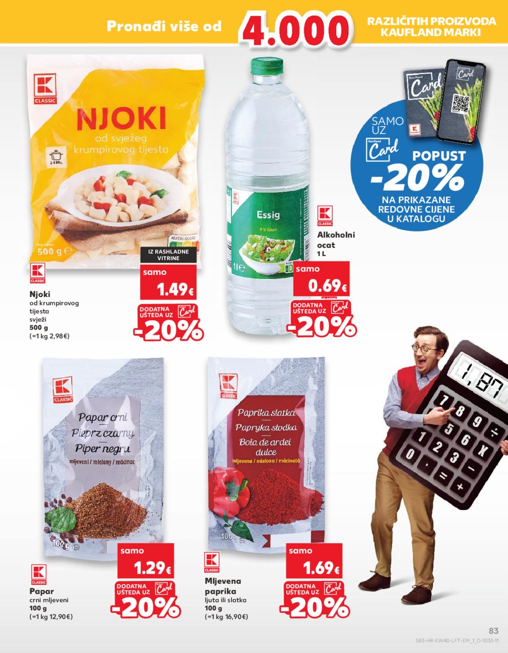 Kaufland katalog Akcija 02.10.-08.10.2024. Odabrane poslovnice