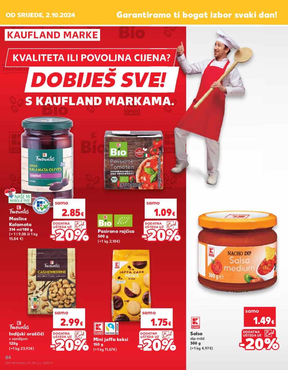 Kaufland katalog Akcija 02.10.-08.10.2024. Odabrane poslovnice