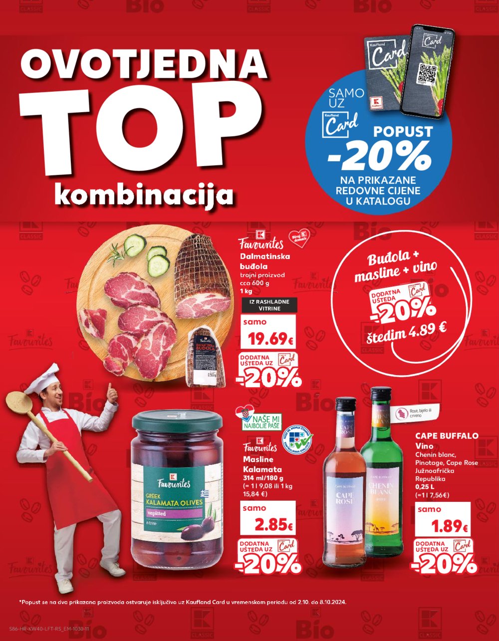 Kaufland katalog Akcija 02.10.-08.10.2024. Odabrane poslovnice