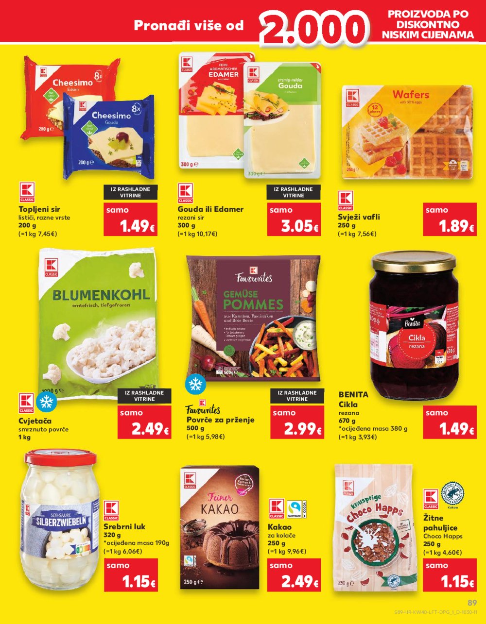 Kaufland katalog Akcija 02.10.-08.10.2024. Odabrane poslovnice