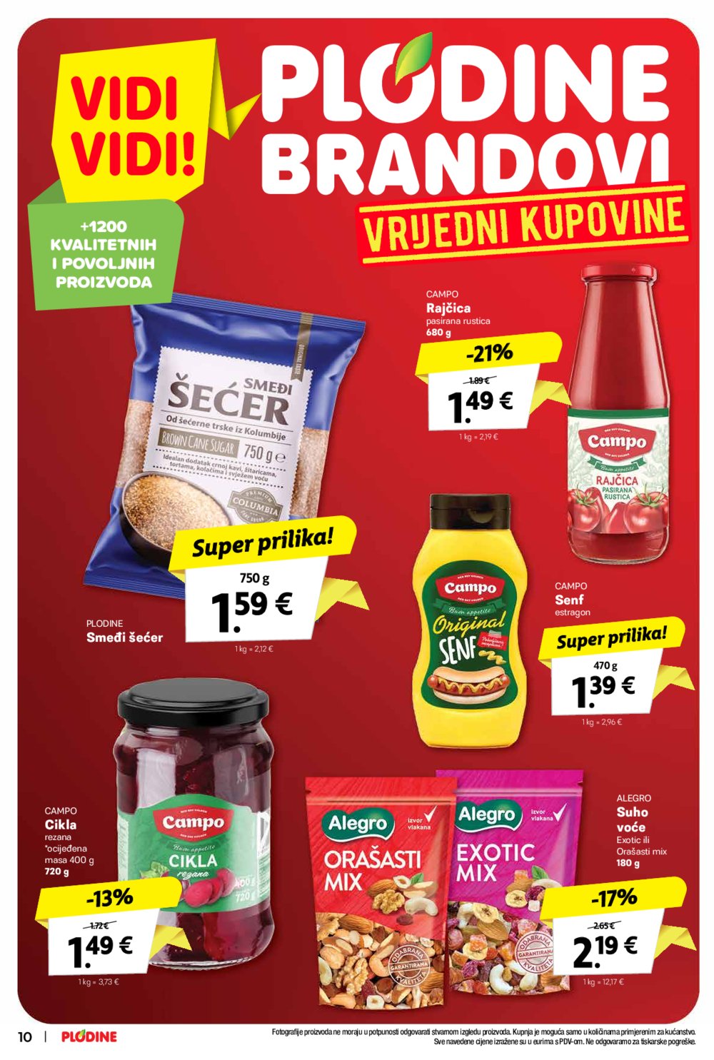 Plodine katalog Akcija 02.10.-08.10.2024.