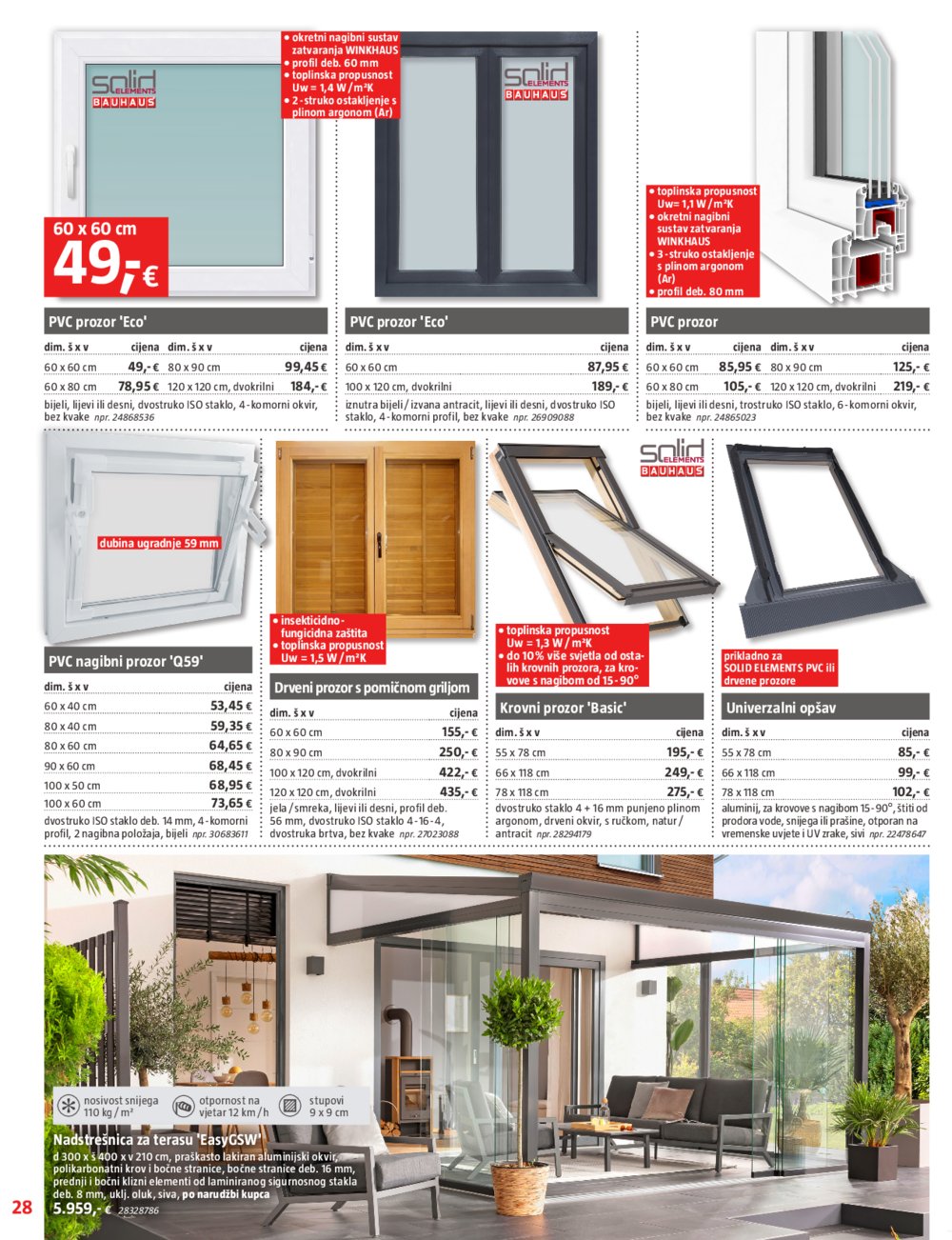 Bauhaus katalog Listopad 03.10.-30.10.2024.